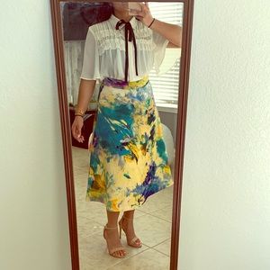 ZARA Basic Ruffle top with Bow